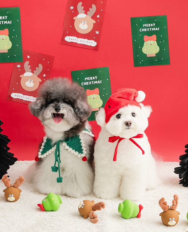 Furry Christmas Latex Toy Set