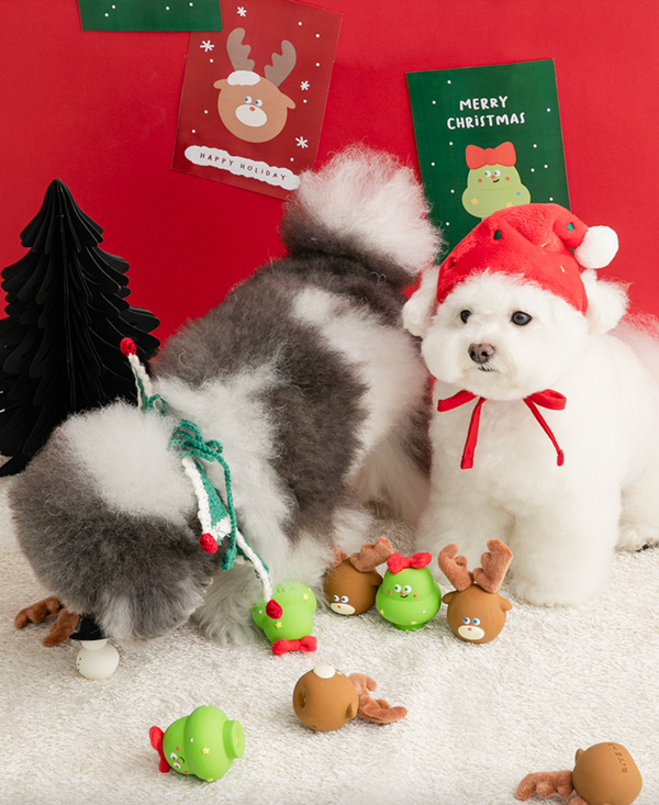 Furry Christmas Latex Toy Set