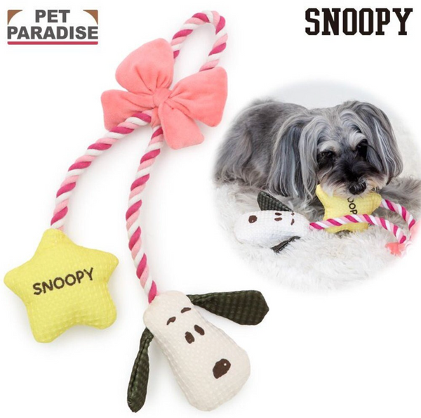 Snoopy Ribbon Rope Toy