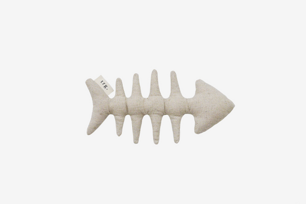 Fish Bone Catnip Toy