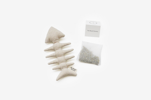 Fish Bone Catnip Toy