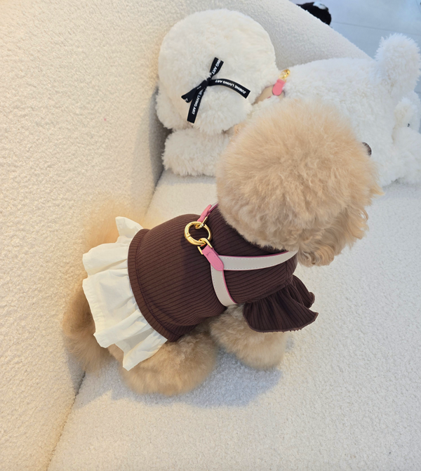 [PRE ORDER] PINK/CREAM BEIGE HARNESS