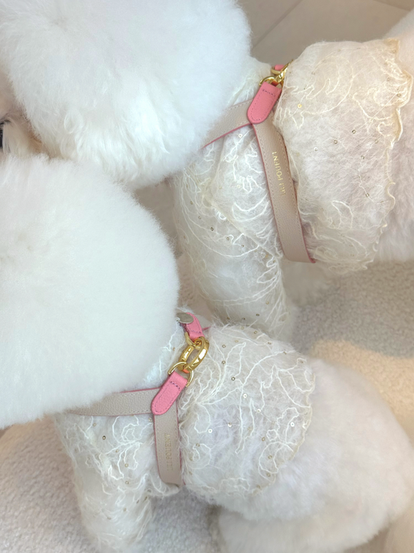 [PRE ORDER] PINK/CREAM BEIGE HARNESS