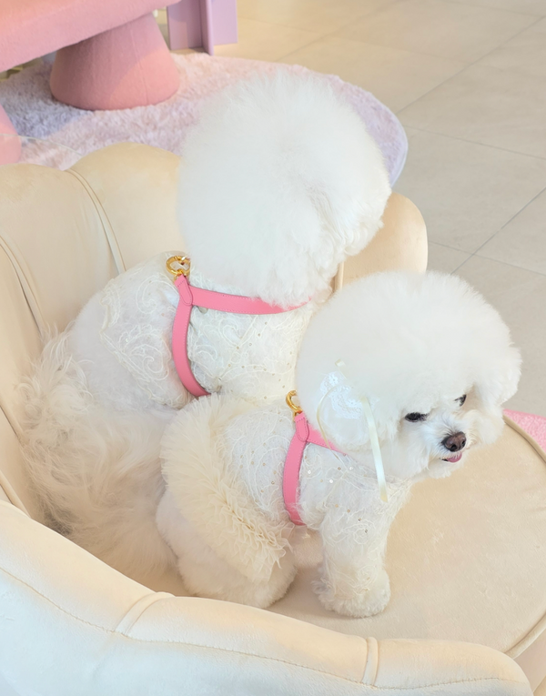 [PRE ORDER] PINK/CREAM BEIGE HARNESS
