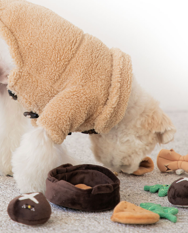 Fish Cake Soup Nose Work Toy