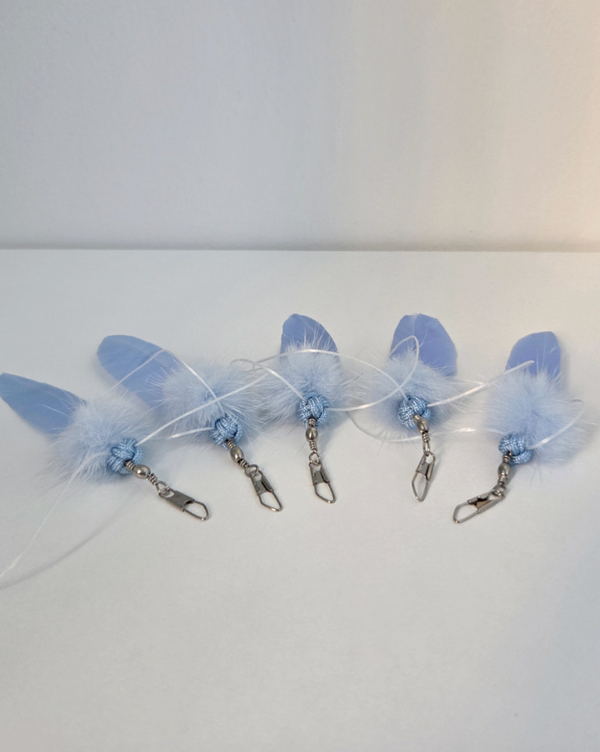 Blue Firefly Cat Teaser Wand Refill Toy