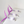 Purple Shrimp Cat Teaser Wand Refill Toy