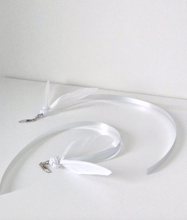 Silver Galchi Cat Teaser Wand Refill Toy