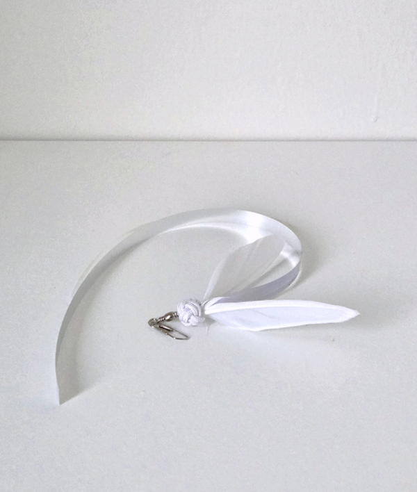 Silver Galchi Cat Teaser Wand Refill Toy