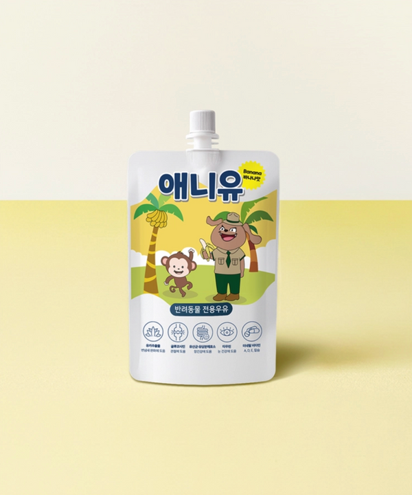 AniU Pet Milk Banana Flavor