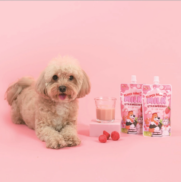 SuperPaw Pet Milk Strawberry