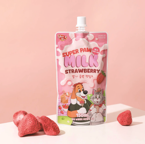 SuperPaw Pet Milk Strawberry