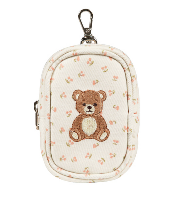 Roony Bear Poop Bag Pouch (Cherry)