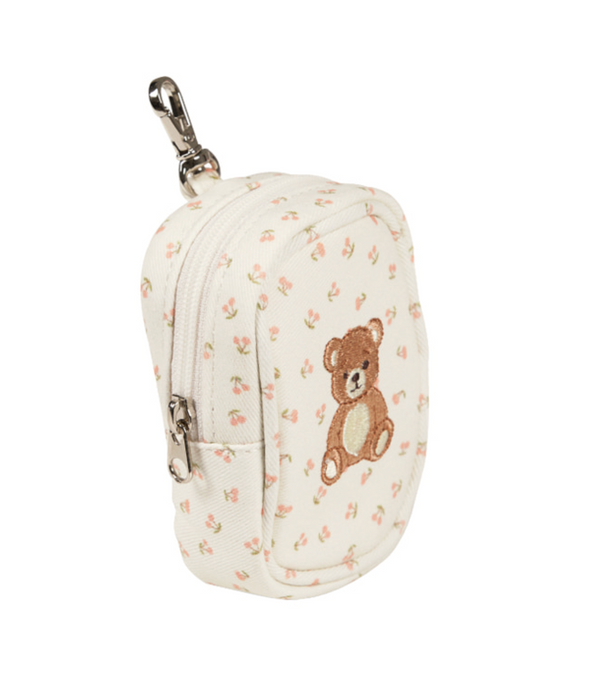 Roony Bear Poop Bag Pouch (Cherry)