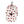 Roony Bear Poop Bag Pouch (Strawberry)