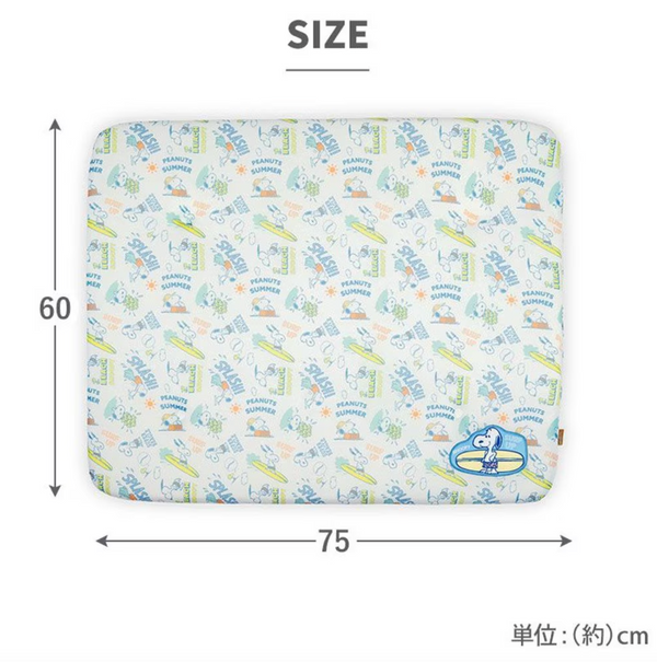 Snoopy Mochitto Cool Mat Medium