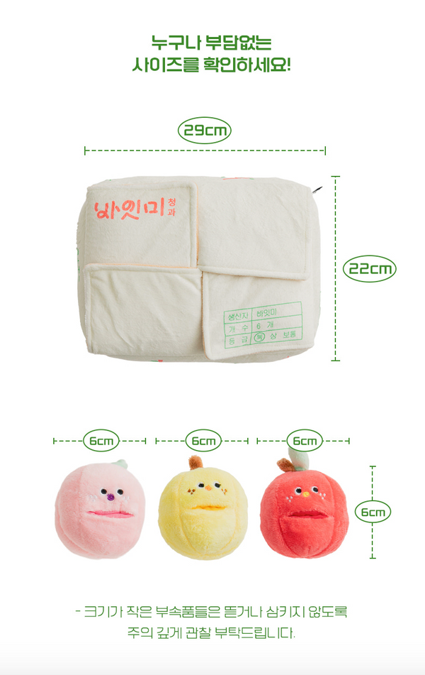 [PRE ORDER] Mixed Fruits Box Nosework Toy
