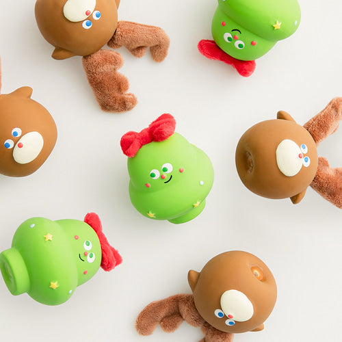 Furry Christmas Latex Toy Set