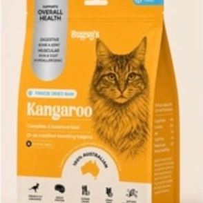 Bugsy kangaroo freeze-dried cat food 132g
