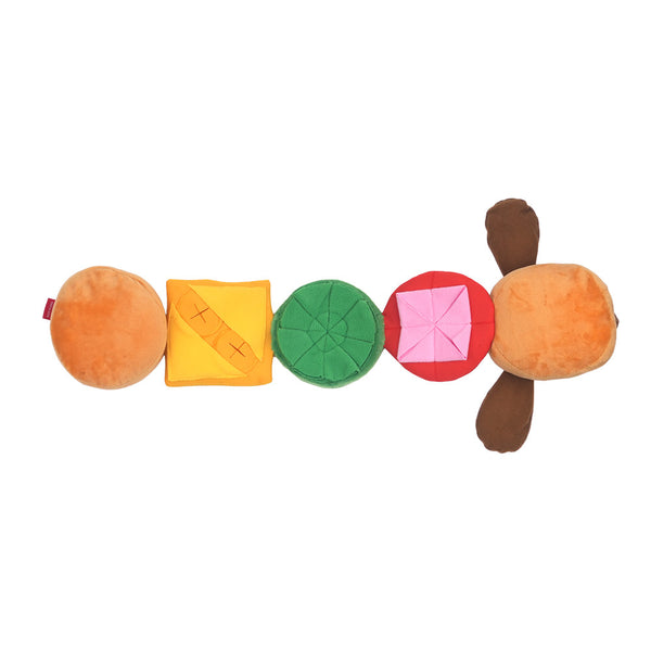 Peanuts Hamburger Nosework Toy
