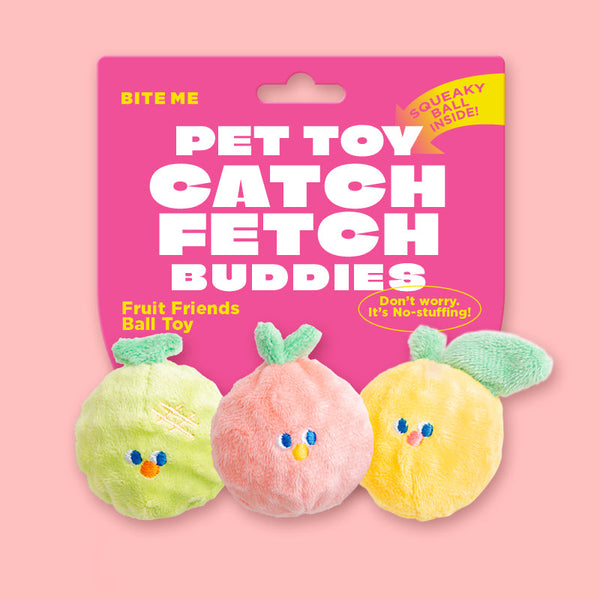 Fruit Friends Ball Toy (3pcs) — view 5