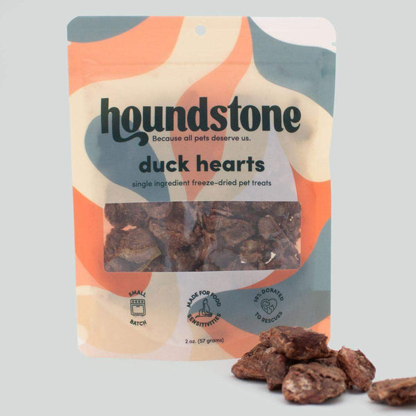 Freeze-Dried Duck Hearts