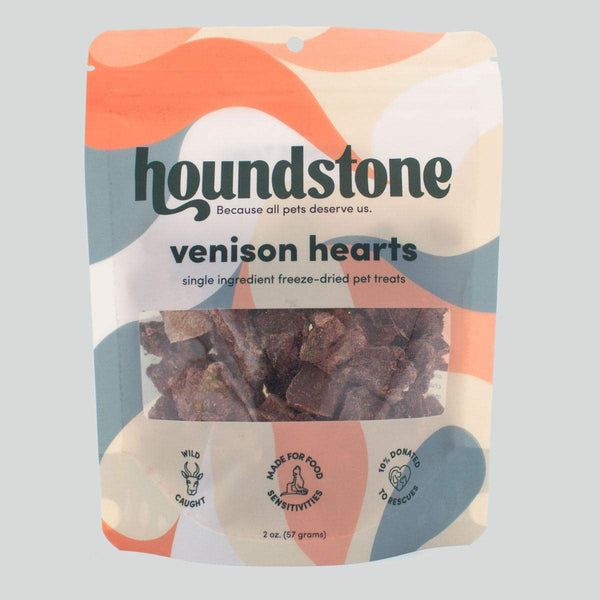Freeze-Dried Venison Hearts