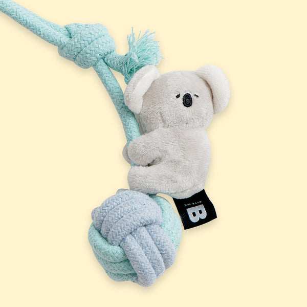 Hug Me Koala Rope Ball Toy — view 3