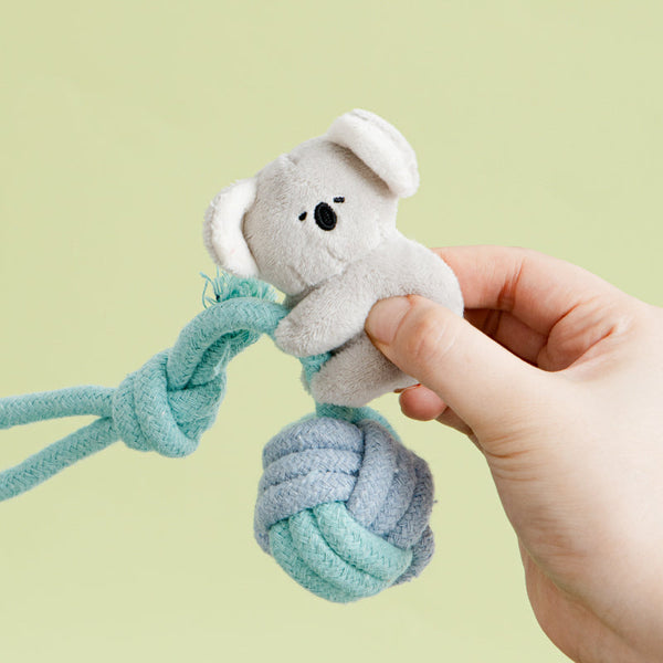 Hug Me Koala Rope Ball Toy — view 4