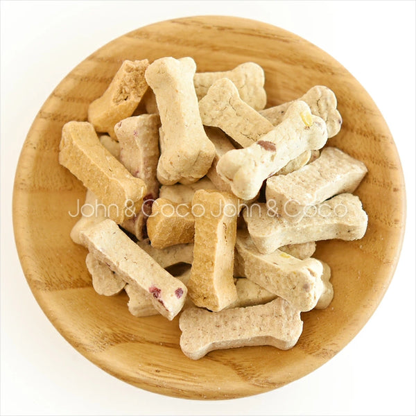 Bone-Shaped Dog Biscuits (Christmas Limited Mix)
