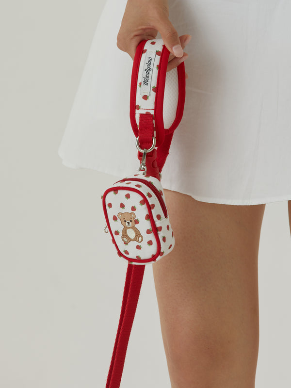 Roony Bear Poop Bag Pouch (Strawberry)