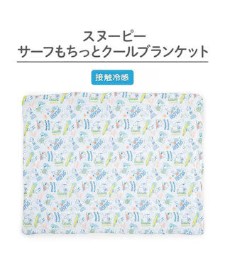 Snoopy Mochitto Cool Reversible Blanket