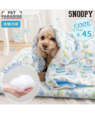 Snoopy Mochitto Cool Reversible Blanket