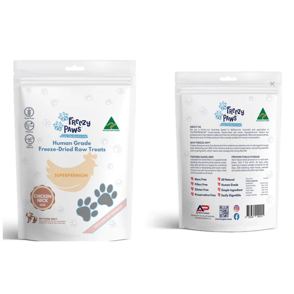Freeze-Dried Chicken Neck Raw Treats