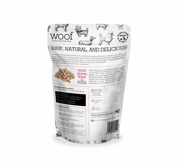 Woof Lamb Green Tripe