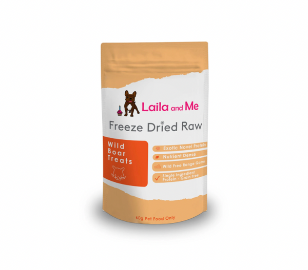 Freeze Dried Raw Wild Boar Treats