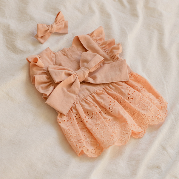 Crème Brûlée Ribbon Bustier