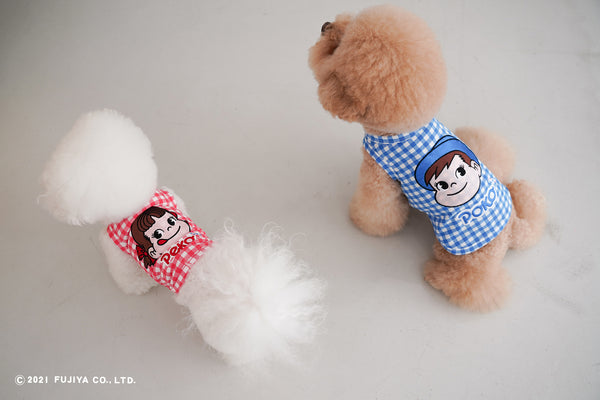 Peko & Poko Check Sleeveless